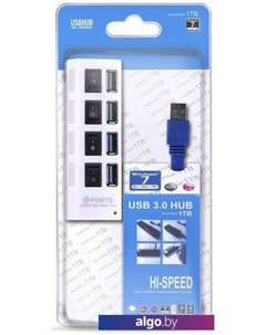 USB-хаб SBHA-7304-W Smartbuy