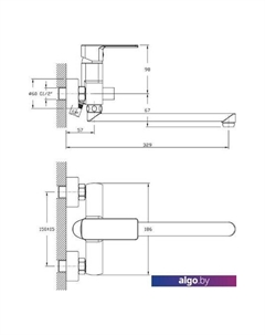 Смеситель DR20043 Decoroom