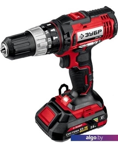 Дрель-шуруповерт Мастер ДШУ-185-22 (с 2-мя АКБ, кейс) Зубр