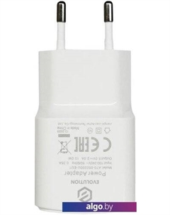 Сетевое зарядное A70 -050200U-EU1 Evolution