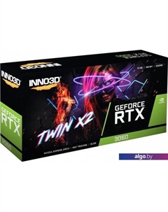 Видеокарта GeForce RTX 3060 Twin X2 12GB GDDR6 N30602-12D6-119032AH Inno3d
