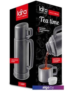 Термос LR04-82 1л (черный) Lara