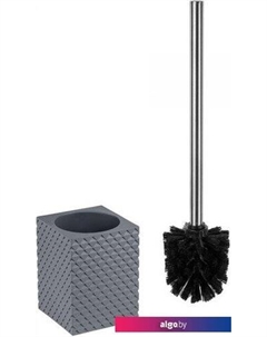 Ершик для унитаза 35-690104 (серый) Perfecto linea