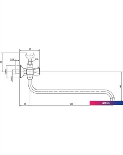 Смеситель Coral 0402.886 Eleanti