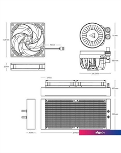 Жидкостное охлаждение для процессора Liquid Freezer III 240 A-RGB White ACFRE00150A Arctic