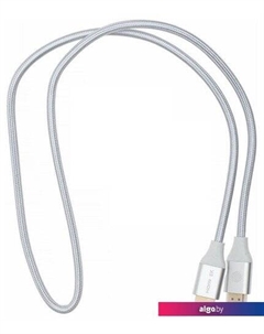 Кабель HDMI - HDMI CS-HDMI.2.1-1 (1 м, серебристый) Cactus