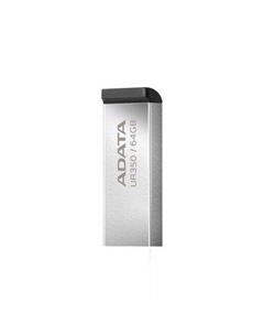 USB Flash UR350 64GB UR350-64G-RSR/BK (серебристый/черный) Adata