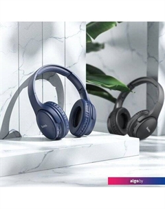 Наушники W40 (темно-синий) Hoco