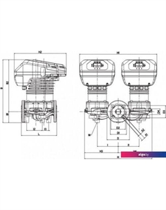 Циркуляционный насос Evoplus D 180/250.40 M Dab