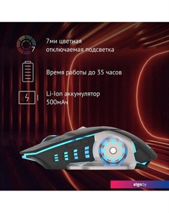 Игровая мышь 770GW (черный) Oklick