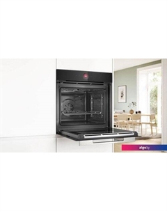 Электрический духовой шкаф Serie 8 HBG7221B1S Bosch