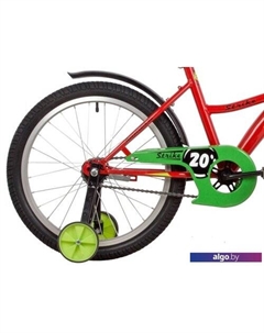 Детский велосипед Strike 20 2022 203STRIKE.GN22 (зеленый) Novatrack
