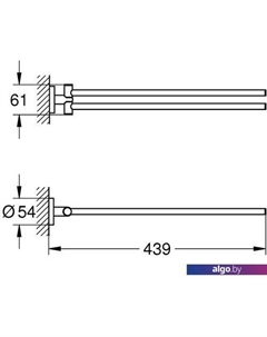 Держатель для полотенца Essentials 40371001 Grohe