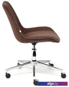 Кресло Style (флок, коричневый) Tetchair