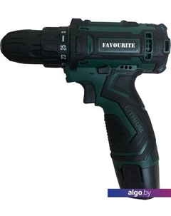Дрель-шуруповерт DC-1202 Promo Set (с 2-мя АКБ, кейс, набор оснастки) Favourite