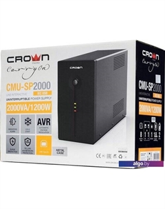 Источник бесперебойного питания CMU-SP2000 IEC USB Crownmicro