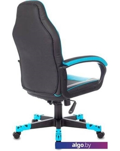 Кресло Game 17 (черный/голубой) Zombie