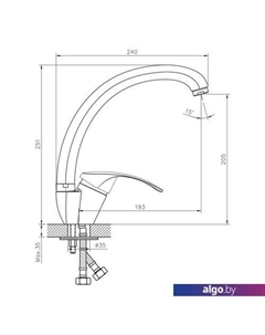 Смеситель DR71021 Decoroom