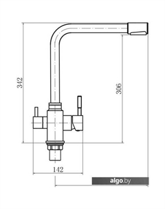 Смеситель A54309-7 Fashun