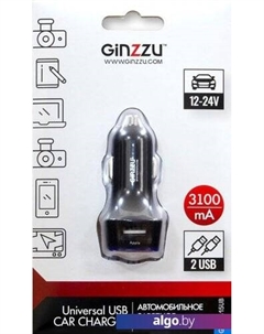 Автомобильное зарядное GA-4415UB Ginzzu