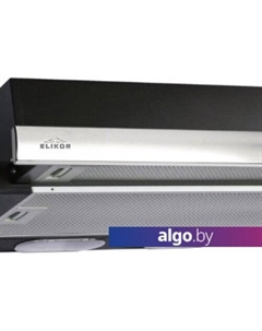 Кухонная вытяжка Интегра 50П-400-В2Л (черный/нержавеющая сталь) Elikor