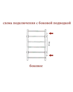 Полотенцесушитель TL 60x50 Двин