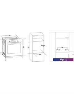 Электрический духовой шкаф SLB EW6313 Schaub lorenz