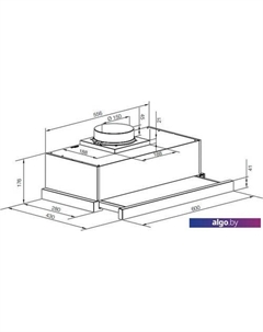 Кухонная вытяжка DHF 60.0 EL Graude
