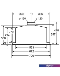 Кухонная вытяжка D57ML66N1 Neff