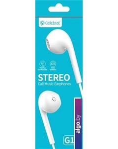Наушники G12 (белый) Celebrat