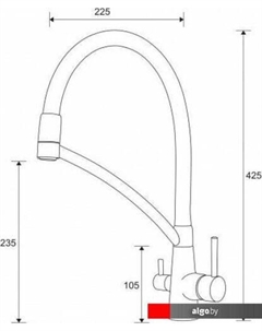 Смеситель Siegen Si213111-CR (хром) Paulmark