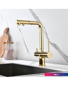 Смеситель Serpentine SE213222-G (золото) Paulmark