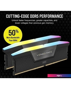 Оперативная память Vengeance RGB 2x16ГБ DDR5 7200 МГц CMH32GX5M2X7200C34 Corsair