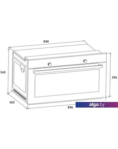 Электрический духовой шкаф OKB 7129 SGN Korting