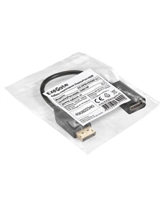 Адаптер DisplayPort - HDMI 0.1 м EX294706RUS Exegate