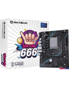 Материнская плата H610M 666 WiFi6 D5 Maxsun