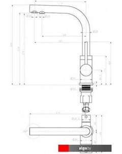 Смеситель Essen Es213011-401BR (антрацит бронза) Paulmark