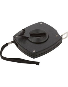 Рулетка 20м 17720 (черный) Fit