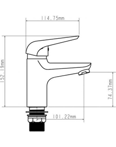 Смеситель EC0280BL Econoce