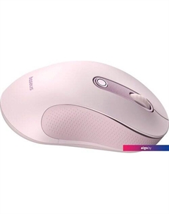 Мышь F02 Ergonomic Wireless Mouse (розовый, без батарейки в комплекте) Baseus
