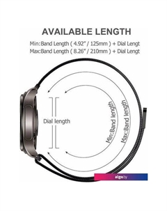 Браслет Milanese loop металлический 20 мм (розовый) Rumi