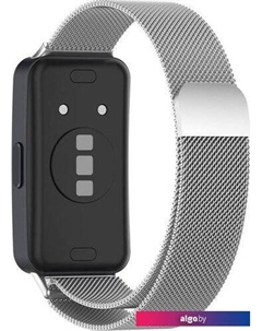 Браслет Milanese loop металлический для Huawei Band 8 (серебристый) Rumi