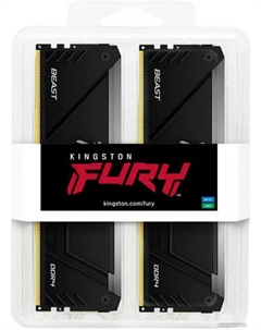 Оперативная память FURY Beast RGB 2x8ГБ DDR4 3200МГц KF432C16BB2AK2/16 Kingston