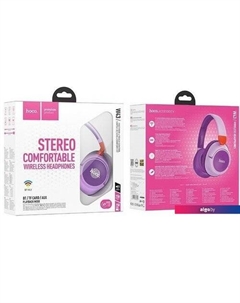 Наушники W43 (розовый) Hoco