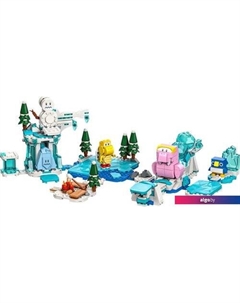 Конструктор Super Mario 71417 Дополнительный набор: Снежное приключение Флипруса Lego