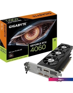 Видеокарта GeForce RTX 4060 OC Low Profile 8GB GV-N4060OC-8GL Gigabyte