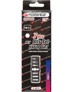 Набор бит F-4075 (7 предметов) Forsage