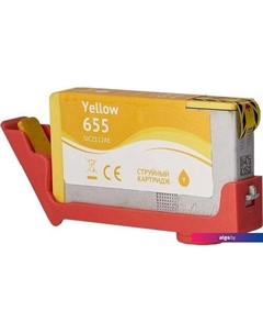 Картридж SICZ112AE (аналог HP 655 Yellow) Sakura printing