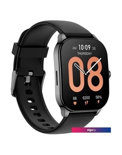 Умные часы Pop 3S (черный, с силиконовым ремешком) Amazfit