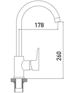Смеситель Space 3118288С-В02 Gross aqua
